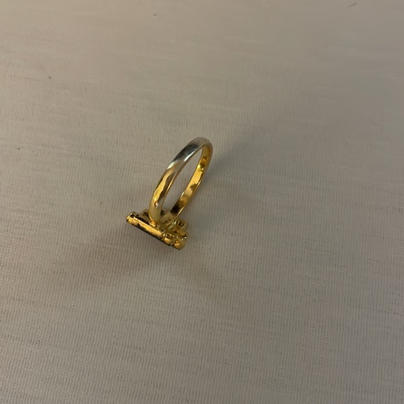 - Estate Jewelry Raw tourmaline ring - Picture 12 of 12